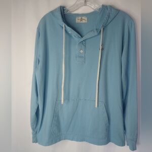 *Psycho Bunny Blue Hoodie Zip Up Size M